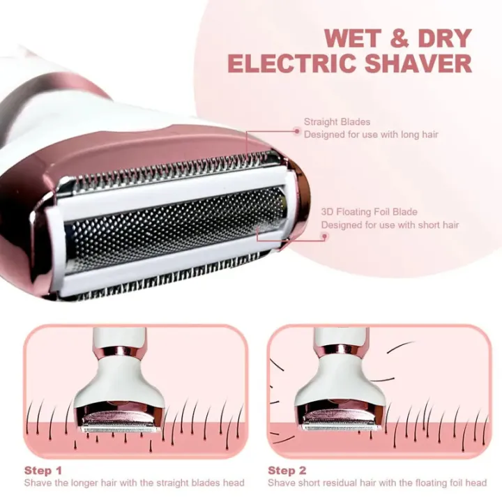 Women’s Waterproof Rechargeable Electric Shaver image 5