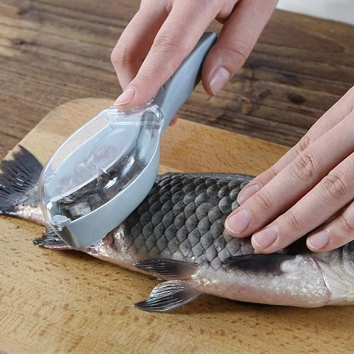Fish Scale Scraper with Cover 17 Kitchen Accessory image 6