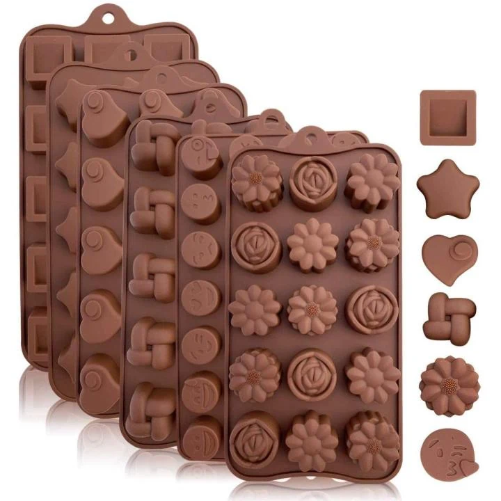 Silicone Chocolate Candy Molds Ice Cube Mold 1 Piece image 2
