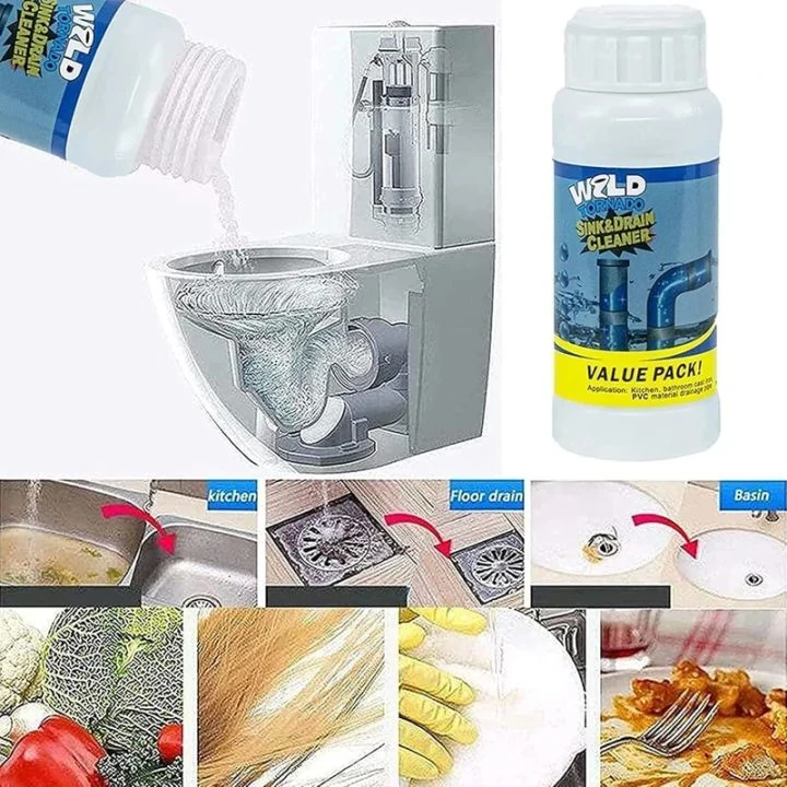 Wild Tornado Sink & Drain Cleaner Value Pack image 2