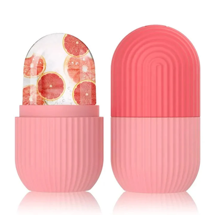Silicone Face Ice Cube Massage Roller Beauty Skin Care Mold Multicolor for Home Use image 5