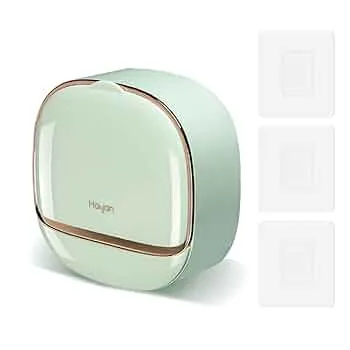 Soap Holder With Lid Drain Soap Box Punch Free Flip Top Soap Dish image 4