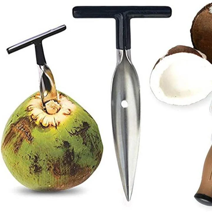 Coconut Opener Tool Stainless Steel image 2