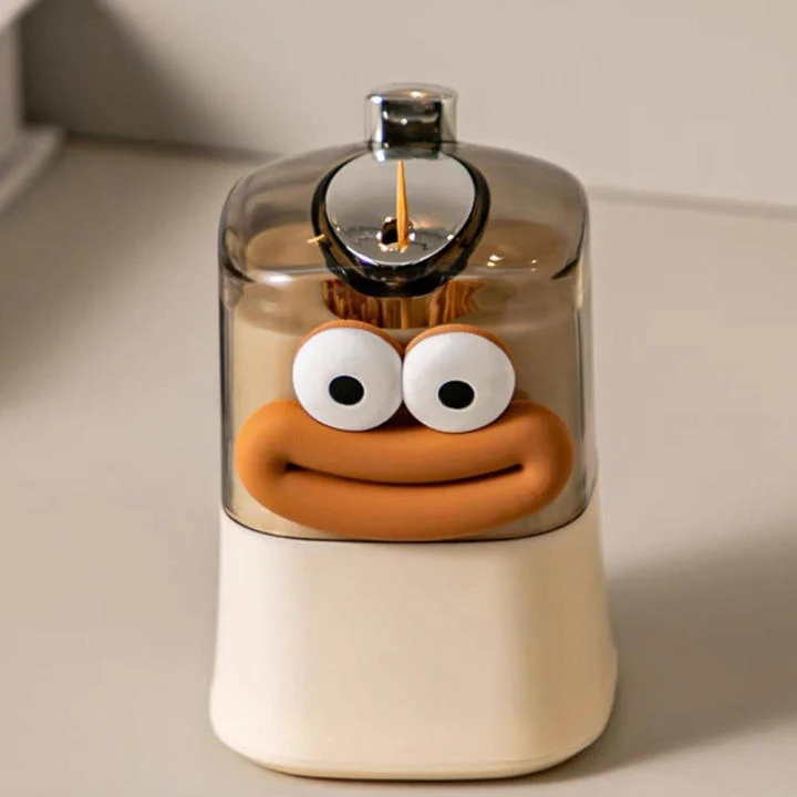 Portable Push Type Toothpick Holder Dispenser image 2