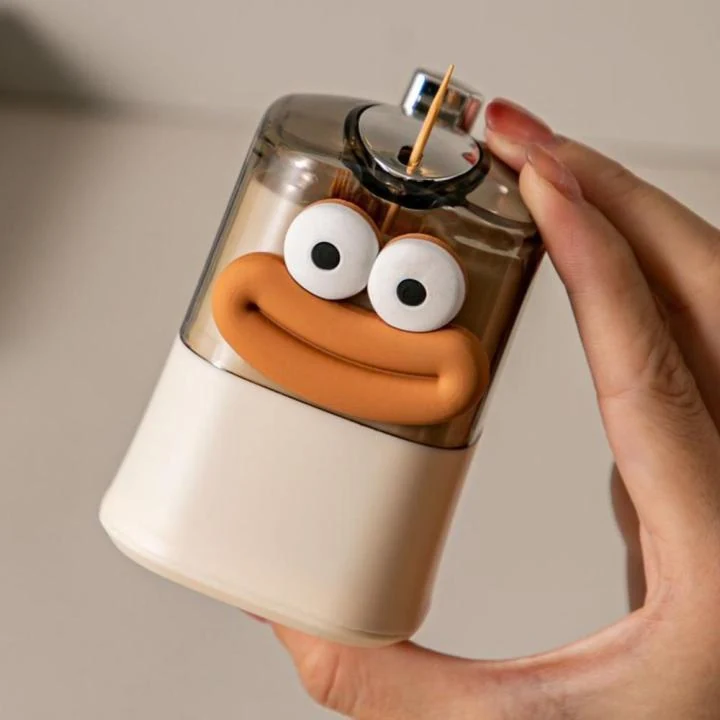 Portable Push Type Toothpick Holder Dispenser image 4