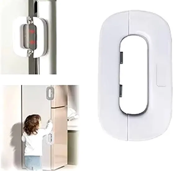 Child Proof Refrigerator Door Lock image 2