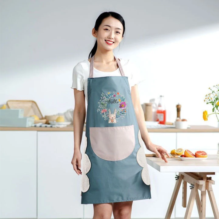 Kitchen Apron for Women with Pockets image 3