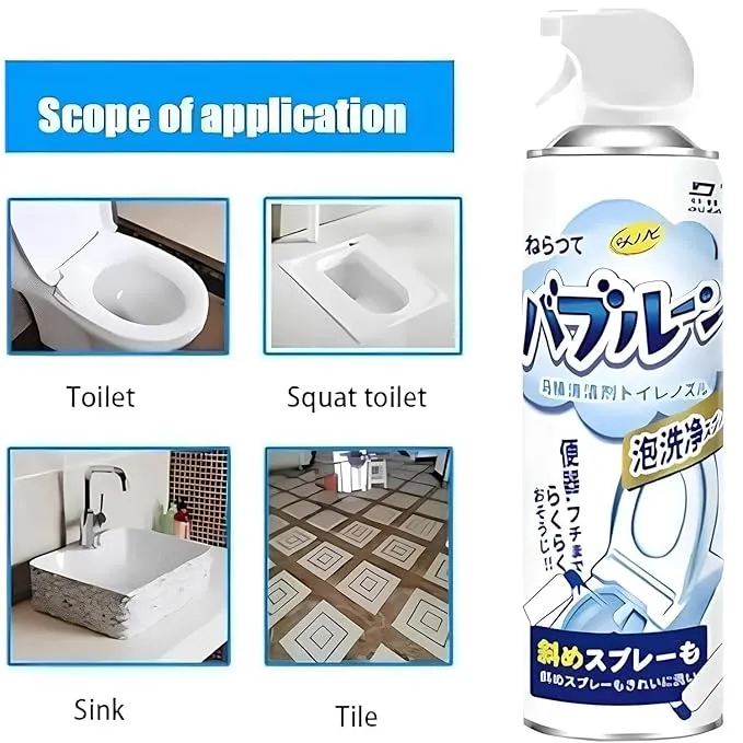 Multipurpose Toilet Foam Cleaning Spray 500ml image 7