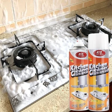 DU ER Multi Purpose Foam Kitchen Cleaner Spray Grease Stain Remover 500ml KA image 6