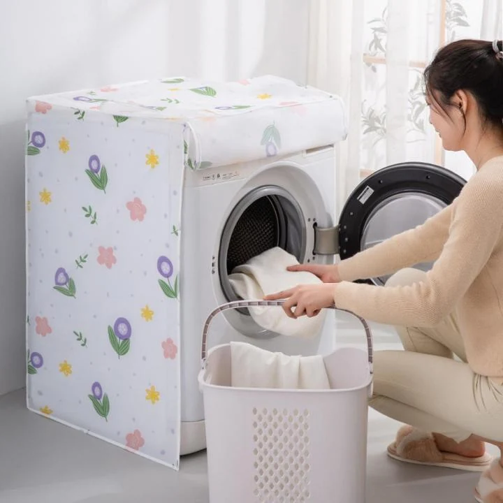 Front Loading Washing Machine Cover Waterproof Cover image 2
