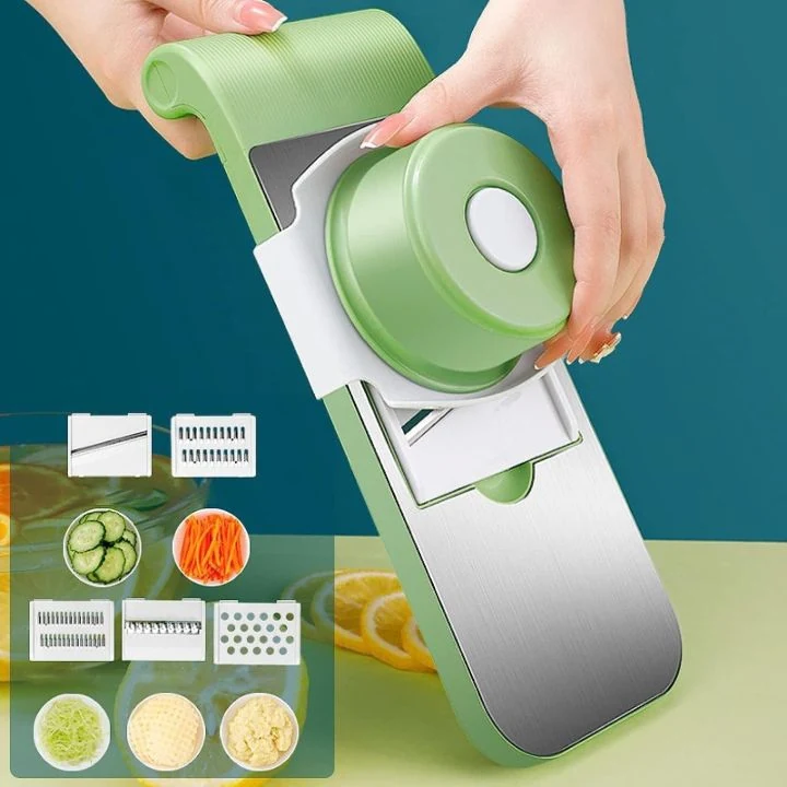 5 in 1 Multifunction Vegetable Cutter and Mandoline Slicer image 2