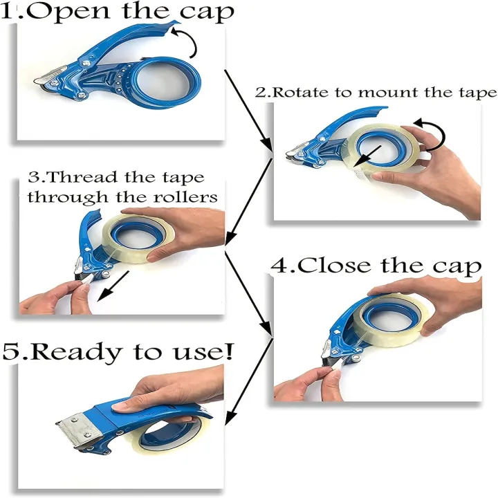 Heavy Duty Shipping Packing Tape Dispenser image 4