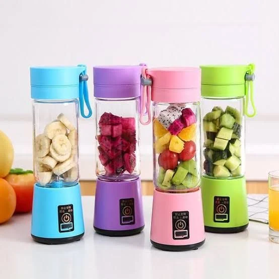 Portable Blender Personal Size Blender for Shakes and Smoothies USB Rechargeable Mini Juicer Cup image 2