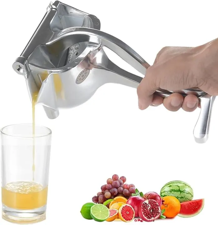Fruit Press Aluminum Alloy Manual Juicer Heavy Duty Handheld Extractor image 4