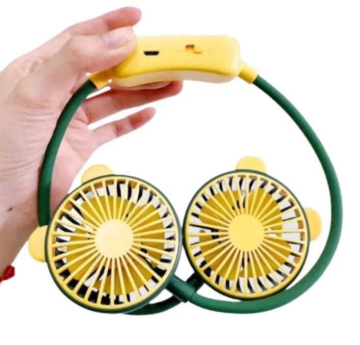 Folding Mini USB Neck Fan Hands Free Portable Fan image 4