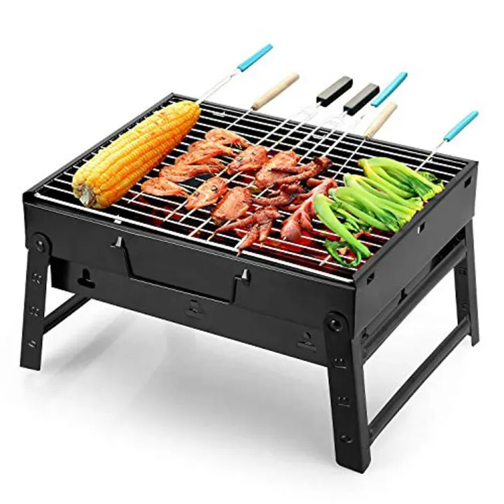 BBQ Portable Barbecue Grill (14 Inch) image 3