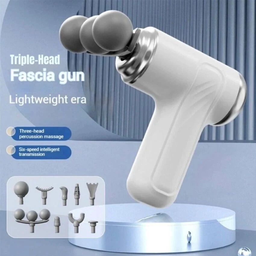 3 Head Fascia Massage Gun