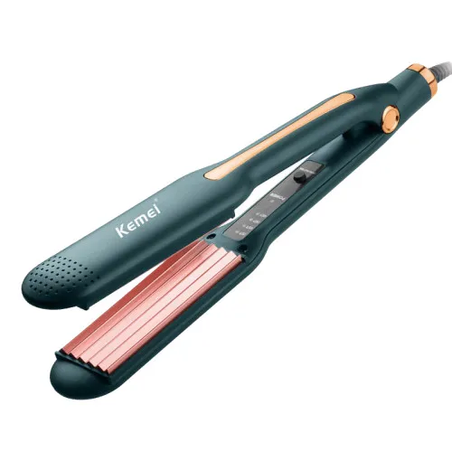 KEMEI KM 9827 Professional Hair Straightener Electric Flat Iron Hair Styling Tool image 4