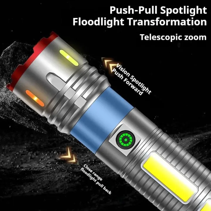 50000 mAh Rechargeable LED Light with Power Bank and Digital Display Made in Japan image 4
