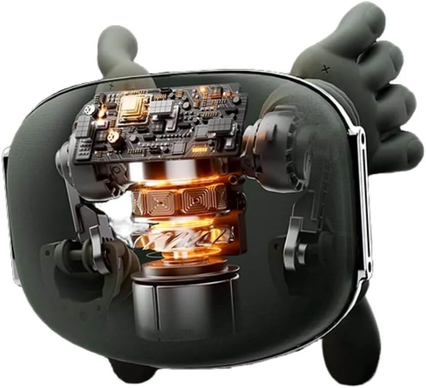 Bionic Heated Massager, Portable Wireless Shiatsu Neck and Back Massager image 8