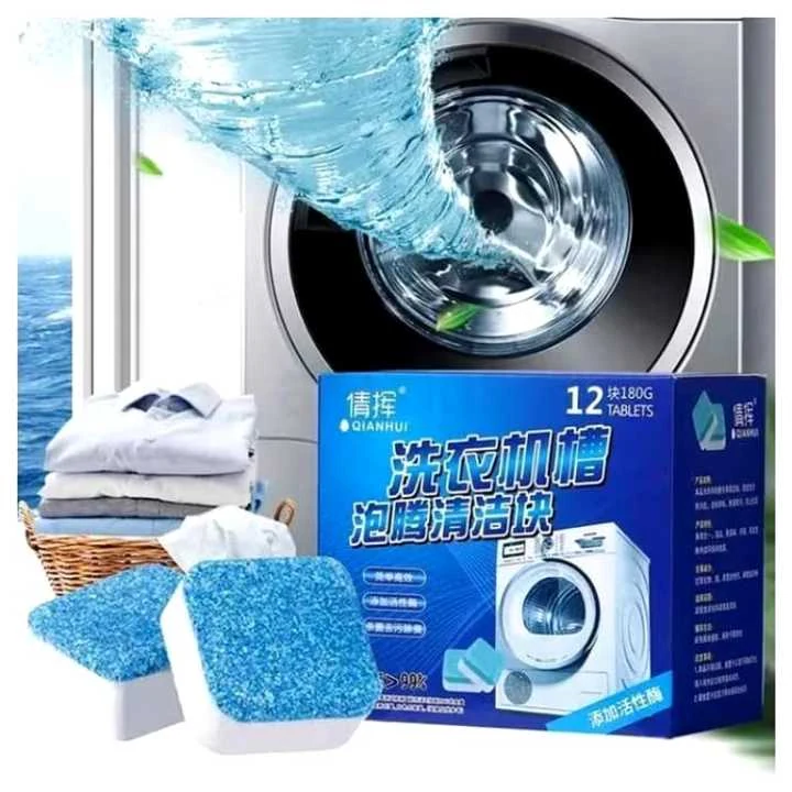 12 Pack Washing Machine Cleaner Tablets for Front Load and Top Load Washers image 5