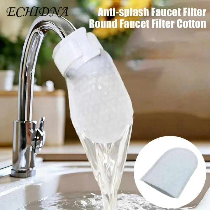 20 pcs Universal Faucet Filter Cotton Bag, Anti Splash Non Woven Tap Water Filter
