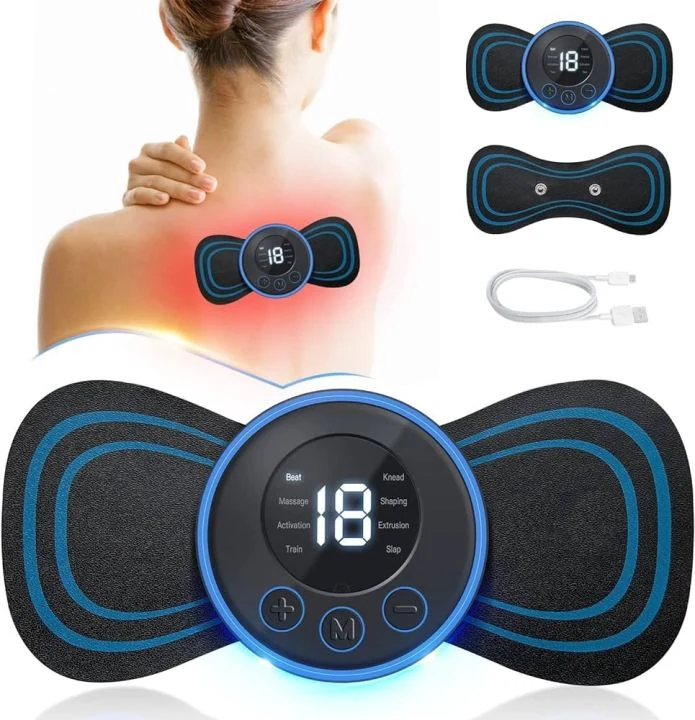 Portable Mini Electric Massager with 8 Modes and 19 Levels image 2