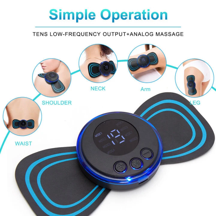 Portable Mini Electric Massager with 8 Modes and 19 Levels image 7