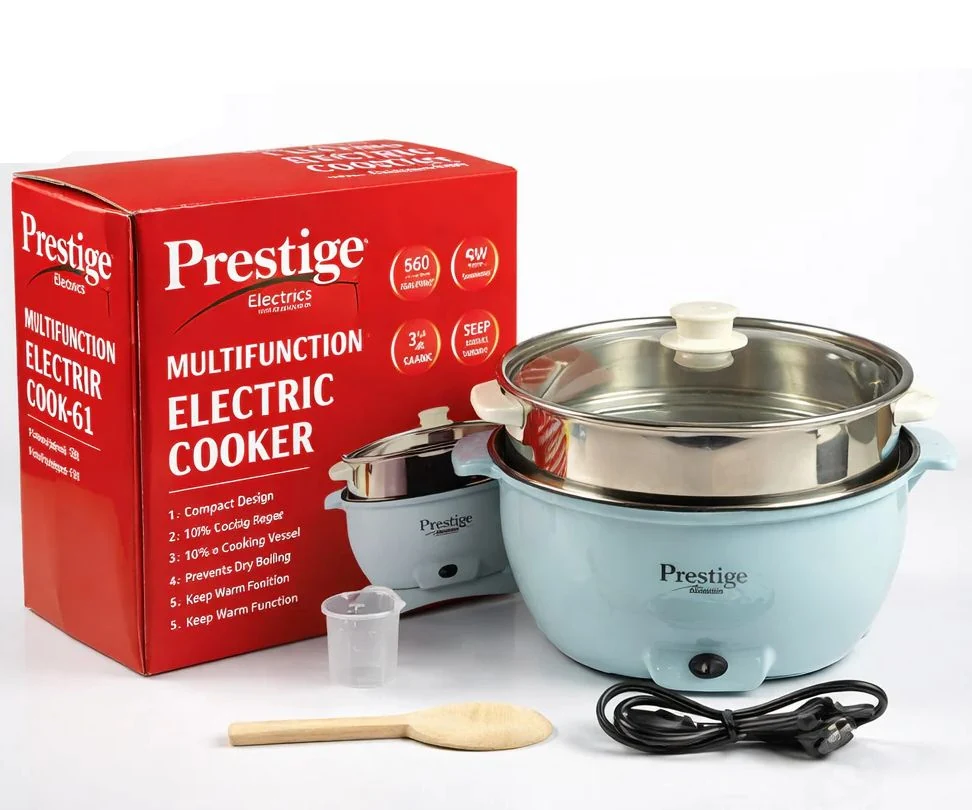 Prestige Electric Multicooker 7.5 L Multifunctional Rice Cooker and Hotpot