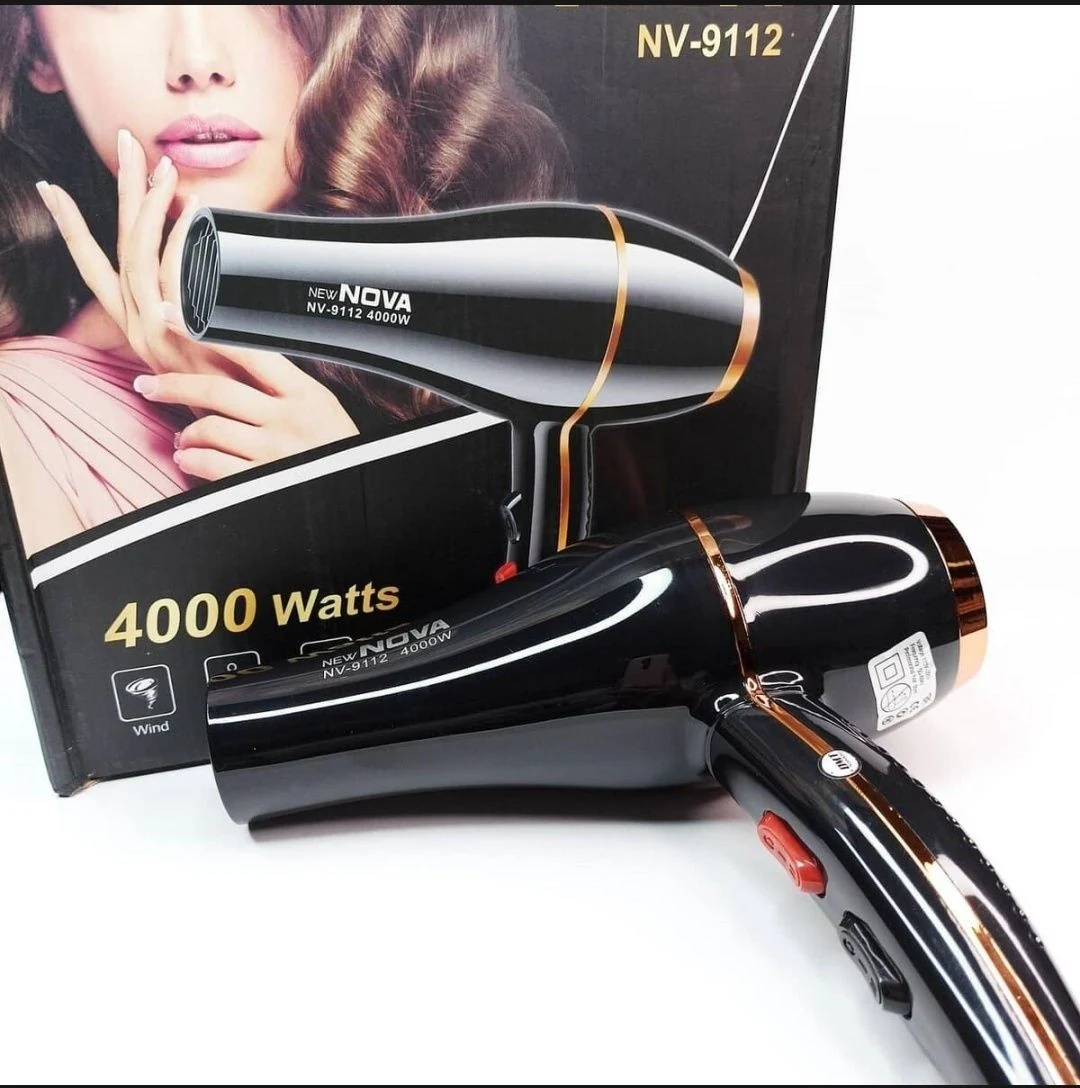 Nova NV 9112 Professional Hair Dryer Hot and Cold Heavy Duty