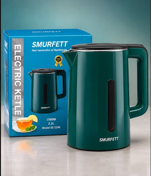 Smurfett Electric Kettle 2.3L 1500W