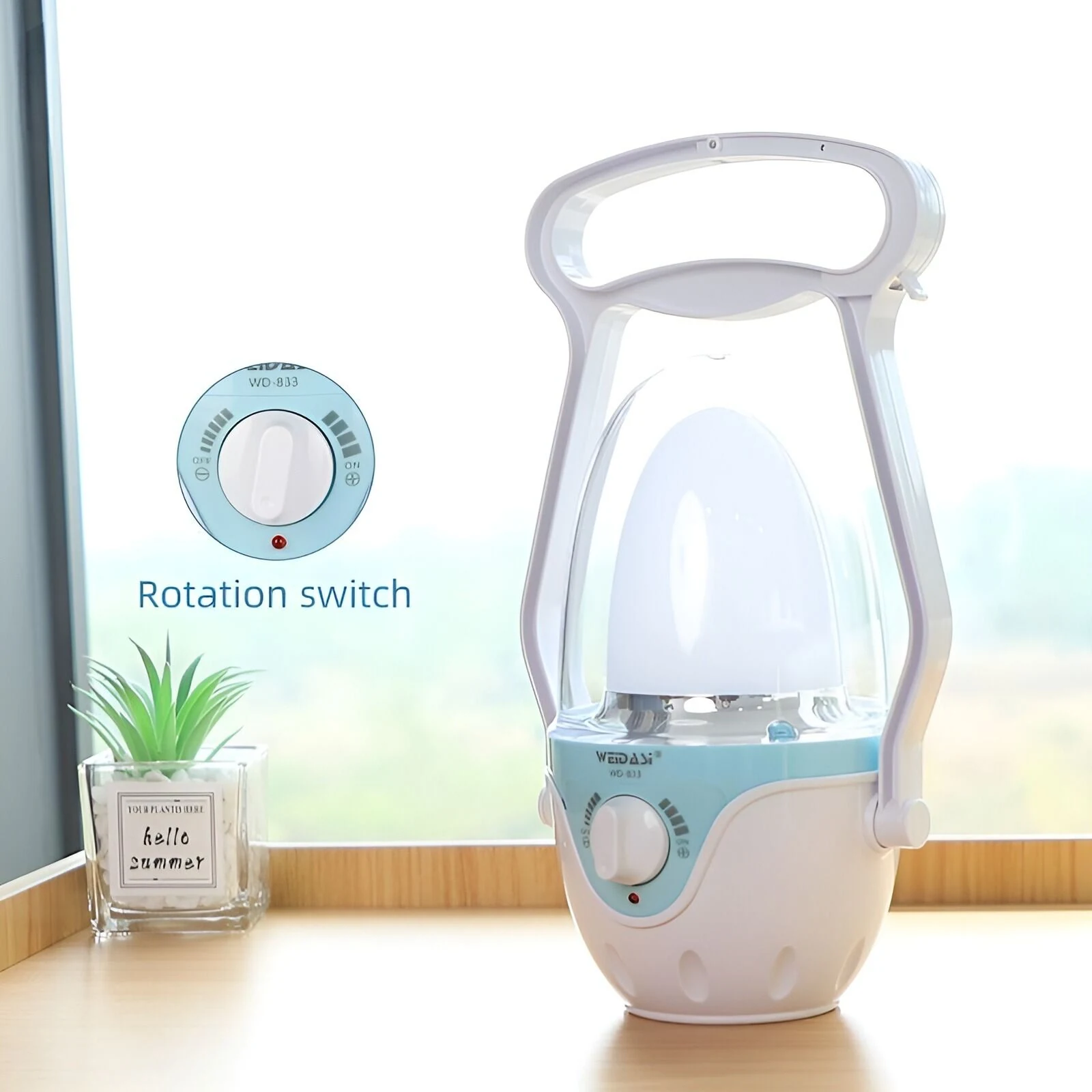 WEIDASI / SIMEX Rechargeable Hariken Model Table Lamp