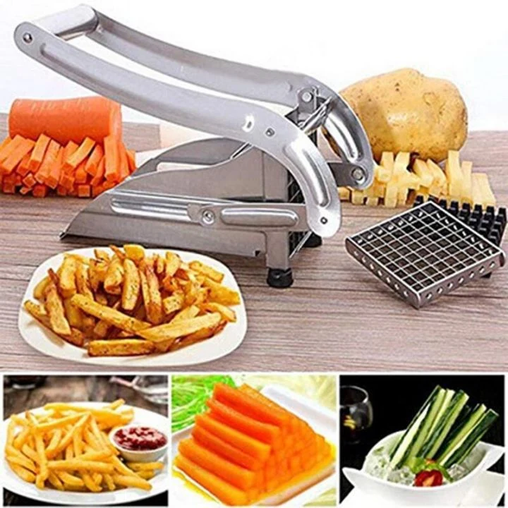 French Fries Cutter Machine, Hand Operated Potato Chipper image 4